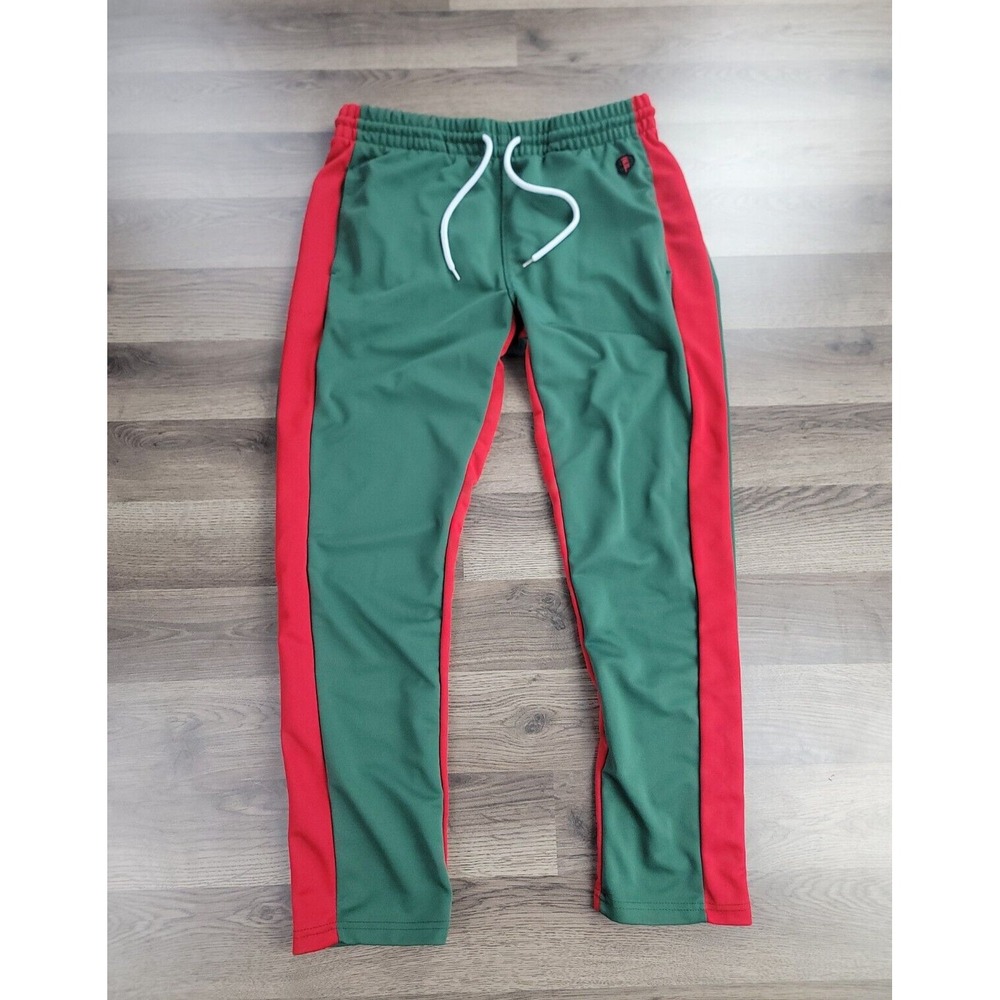 VTG Southpole Jogger Sweatpants Size XL Green Slim Fit Drawstrings Y2K Hip Hop